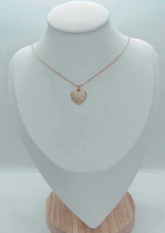 Simple Heart necklace.